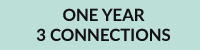 One Year x 3 Connections